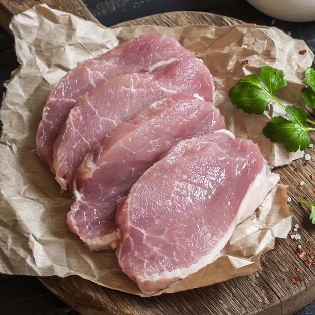 BE Campbell pork