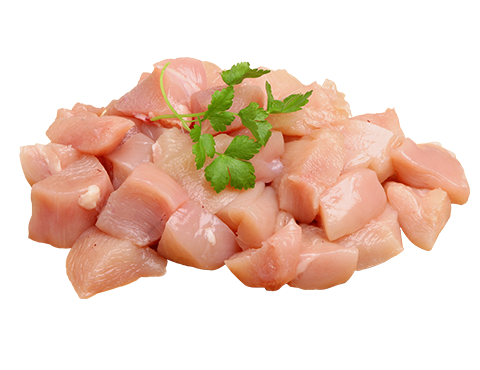 diced chicken