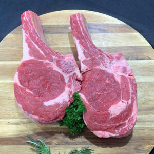 Grass Fed Beef Cattleman's Cutlet (Rib Eye on the Bone)