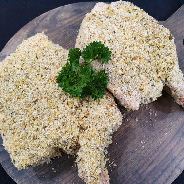 Crumbed Pork Cutlets 500g