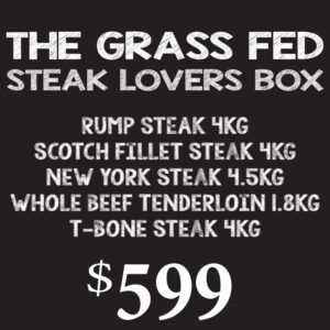 The Grass Fed Lovers Steak Box