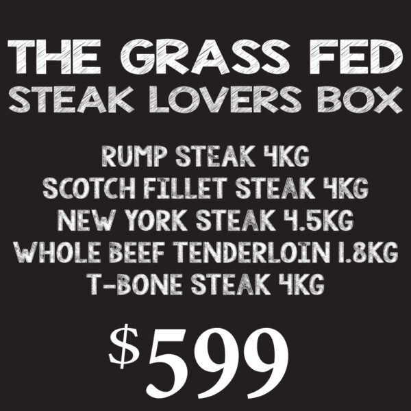 The Grass Fed Lovers Steak Box