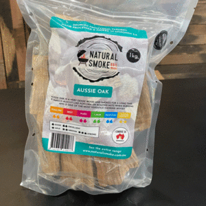 Wood Chunks Aussie Oak 1kg