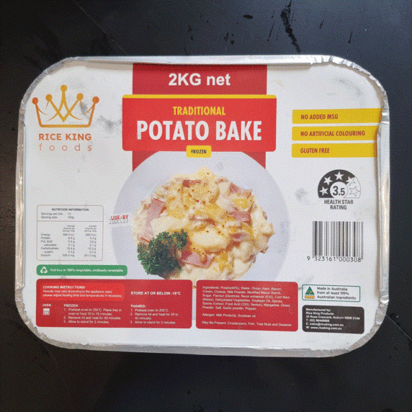 Potato Bake 2kg