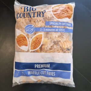 Waffle Cut Fries 2kg