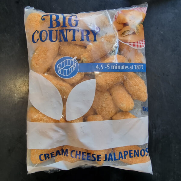 Cream Cheese Jalapenos 1kg