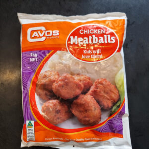 Cavos Chicken Meatballs 1kg