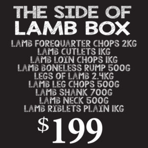 The Free Range Side of Lamb Box