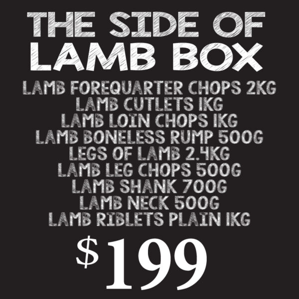 The Free Range Side of Lamb Box