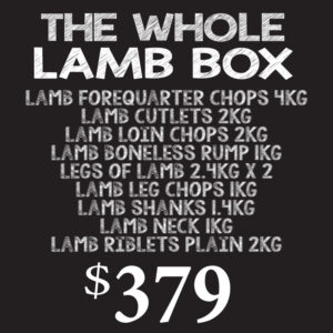The Whole Free Range Lamb Box