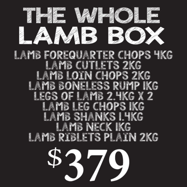 The Whole Free Range Lamb Box