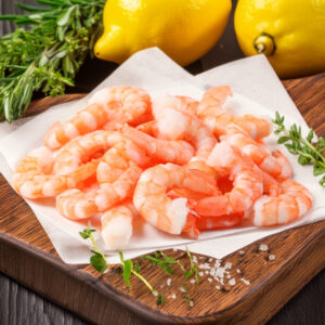 Cooked & Peeled Vannamei Prawns 30/60 700g